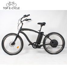 TOP E bike Vintage a2b Electric Cruiser Beach Bicycle 26 pouces Vélo électrique Chine